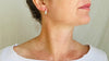 Fat Hoop Earrings India. Handmade Sterling Silver Jewelry. 0950