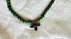 Guatemalita and Berber Silver Necklace. Jadeite. 2021