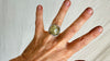 Prehnite Botanicals Ring. Size 6.75. Gorgeous.