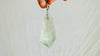 Natural Green Quartz Crystal Pendant Necklace. Sterling Silver. Atelier Aadya. Medicine Necklace. 2249