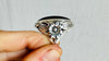 Amethyst Botanicals Ring. Size 7. Stupendously Crafted Sterling Silver. 4137