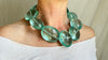 Crystal & Silver Necklace. Melting Quartz. Atelier Aadya. 1414