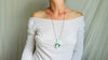 Larimar Pendant Necklace. Sterling Silver. 2469