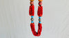 Balochi Multi-Strand Tribal Beaded Necklace. 4348