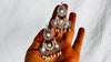 Vintage Oaxacan Filigree Earrings With Pearl. Sterling Silver. Mexico. Frida Kahlo. s/n