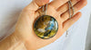 Labradorite Pendant Necklace. Heavy Sterling Silver Chain. 2716