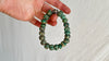 Guatemalita Beaded Bracelet. Sterling Silver. 2183