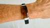 Amber & Silver Bracelet. Mexican Amber. Men's Gift. 0408