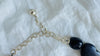 Blue Goldstone & Silver Necklace. Atelier Aadya.
