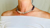 Fluorite & Sterling Silver Necklace. 2747