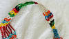 Berber Seed Bead Necklace. Vintage Moroccan Jewelry.