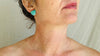 Amazonite Earrings. Handcrafted Sterling Silver Jewelry. Designer Post Earrings. 4079