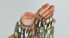 Huge Vintage Kuchi Jumkha Tribal Earrings. Gauged. 4290