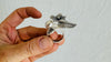 Silver Flower Ring. Adjustable. 0658