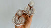 Vintage Oaxacan Filigree Earrings with Pearls. Sterling Silver.