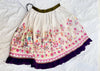 Vintage Banni Embroidered Drawstring Skirt. 0559
