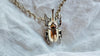 Beetle Pendant Necklace. Handmade Sterling Silver Chain. Atelier Aadya. 2879