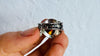 Amber Botanicals Ring. Sterling Silver. Adjustable Size. AP-378