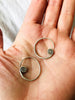 Fine Silver Spiral Hoop Earrings From The Karen Hill Tribe Of Thailand