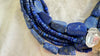 Lapis Multi-Strand Necklace.