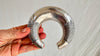 Karen Hill Tribe Sterling Silver SINGLE Bangle. Chunky. Gorgeous. 1013