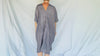 Mexican Gauze Dress. Hand Dyed. Applique Work. One Size.