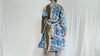 Vintage Kantha Quilted Coat, Reversible Art Jacket, One Size.