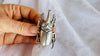 Hmong Silver Beetle Ring. Adjustable. 2830