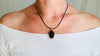 Labradorite Skull Pendant Necklace. Nepalese. 2284