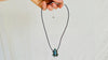 Labradorite Frog Necklace. Handcrafted Stone Pendant and Sterling Silver Jewelry. 2750