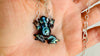 Abalone Frog Pendant Necklace. Sterling Silver. Medicine Necklace 2413