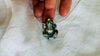 Labradorite Frog Pendant Necklace. Sterling Silver. 2616