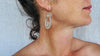 Vintage Filigree Earrings. Arracadas. Mexico. Frida Kahlo. AP-462