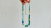 Ancient Roman Glass Necklace. Handmade Designer Jewelry.