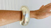 Karen Hill Tribe Sterling Silver SINGLE Bangle. Chunky. Gorgeous 7000
