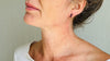 Red Amber Post Earrings. Sterling Silver from Mexico. 4352