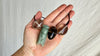 Aventurine Cicada and Smoky Quartz Pendant Necklace. Medicine Necklace. 2280