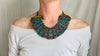 Antique Turquoise Necklace. Multi Strand. 1023