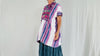 Vintage Cancuc Mexican Huipil. Vibrant Mayan Textile. 4321