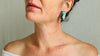 Labradorite Post Earrings. Sterling Silver Handmade Designer Jewelry. One-of-a-Kind 4111