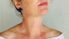 Lapis Lazuli Traingle Earrings. Sterling Silver. 2601
