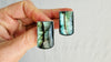 Labradorite Post Earrings. Sterling Silver Handmade Designer Jewelry. One-of-a-Kind 4111