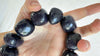 Blue Goldstone & Silver Necklace. Melting Quartz. Atelier Aadya. 1407