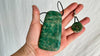 Mayan Green Jade Pendant. Hand-Carved Adze. Guatemala. 2275