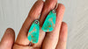 Santo Domingo Pueblo Turquoise Earrings. Kewa. Native American. 1272