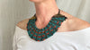 Antique Turquoise Necklace. Multi Strand. 1023