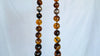 Huge Graduated Amber Round Bead Necklace. Dramatic and Gorgeous!