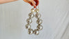 Huge Silver Bead Necklace. Bench Beads. Gorgeous. 2041
