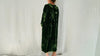 Silk Velvet 34 Sleeved Dress. Oversized. Sumptuous and Comfy! S-L