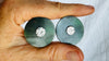 Canadian Jade Earrings. Jade & Sterling Silver. 4044